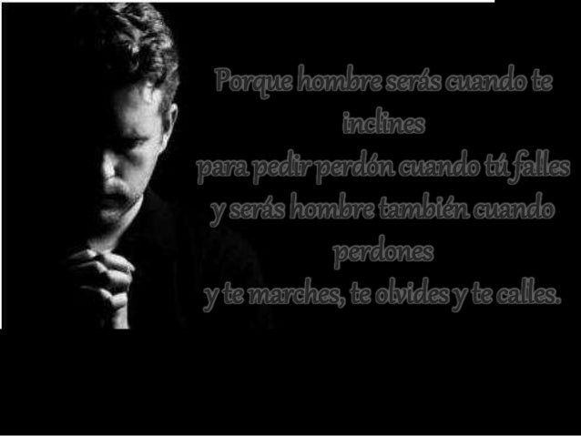Palabras de amor para un hombre